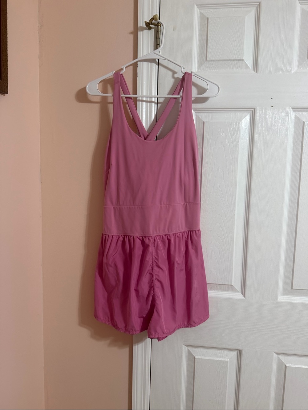 Avia Pink Athletic Romper